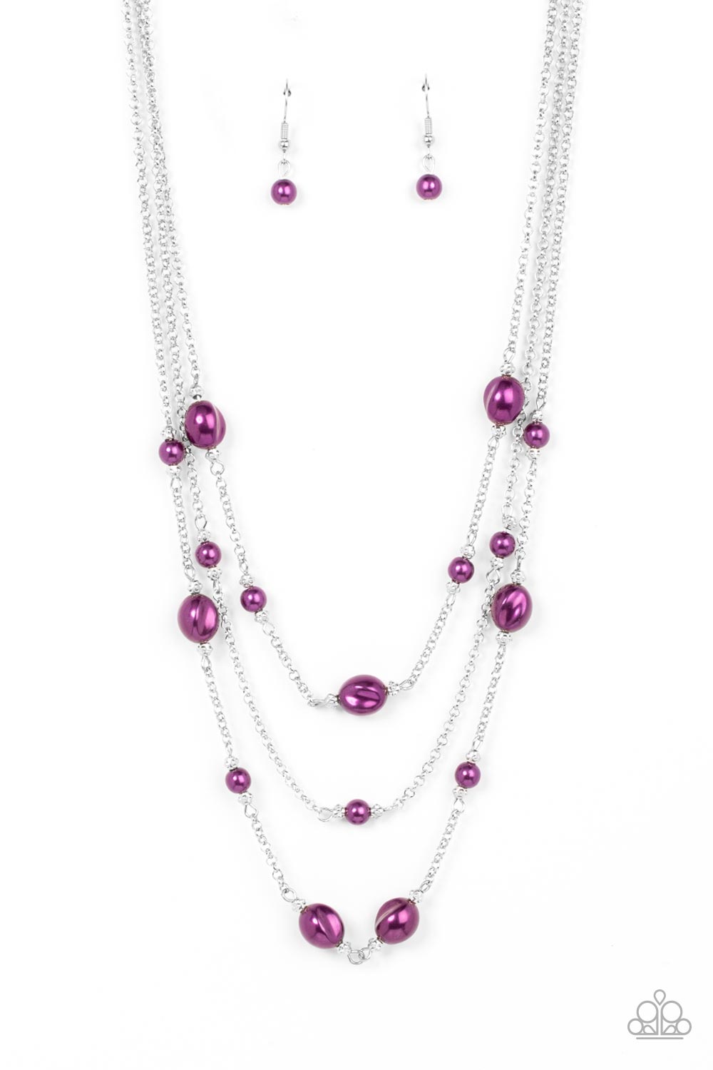 Pearlicious Pop - purple - Paparazzi necklace