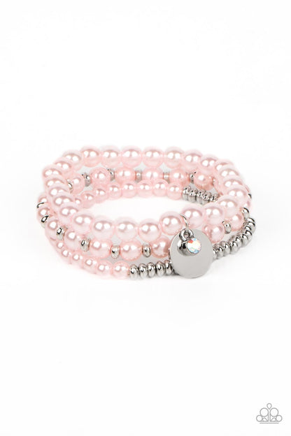 Pearly Professional - pink - Paparazzi bracelet