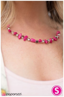 Pebble Pow Wow - Paparazzi necklace