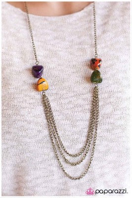 Pebble in my Pocket - Paparazzi necklace