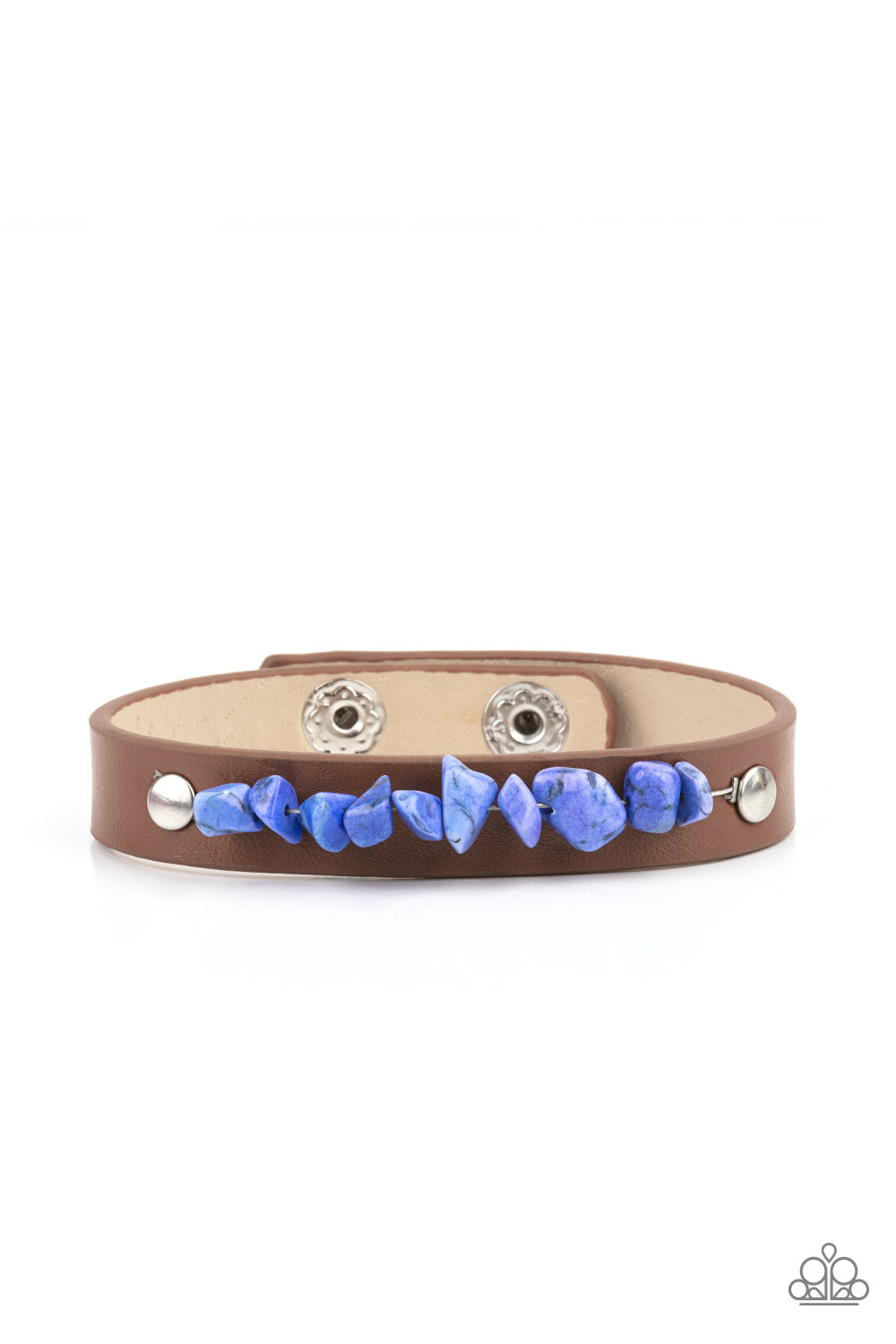 Pebble Paradise - blue - Paparazzi bracelet