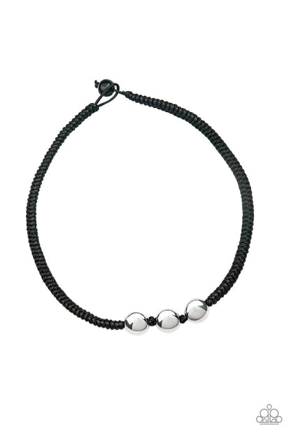 Pedal to the Metal - black - Paparazzi mens necklace