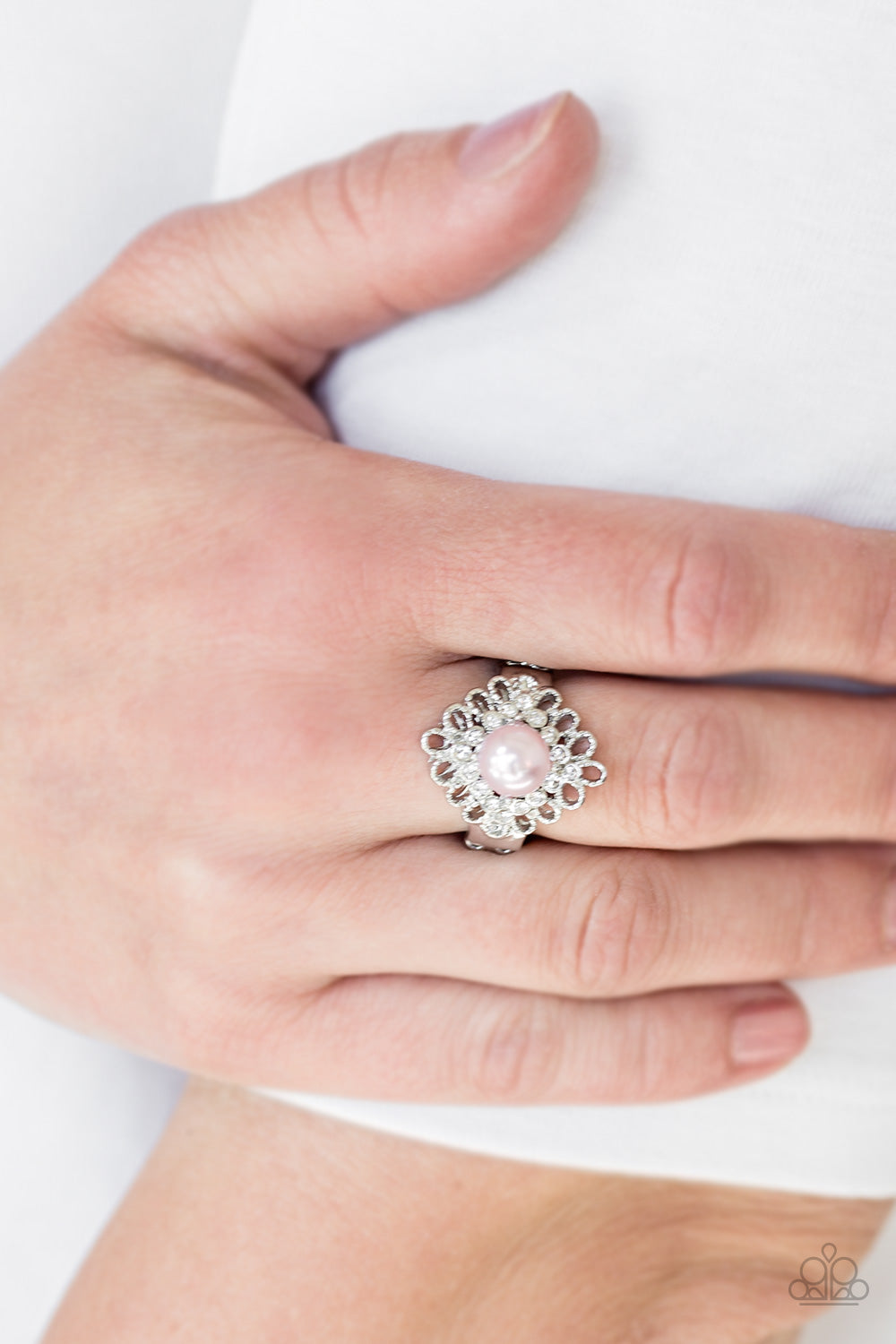 Perfect Perfectionist - pink - Paparazzi ring