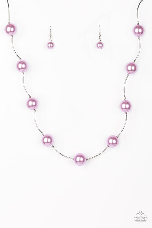 Perfectly Polished - purple - Paparazzi necklace