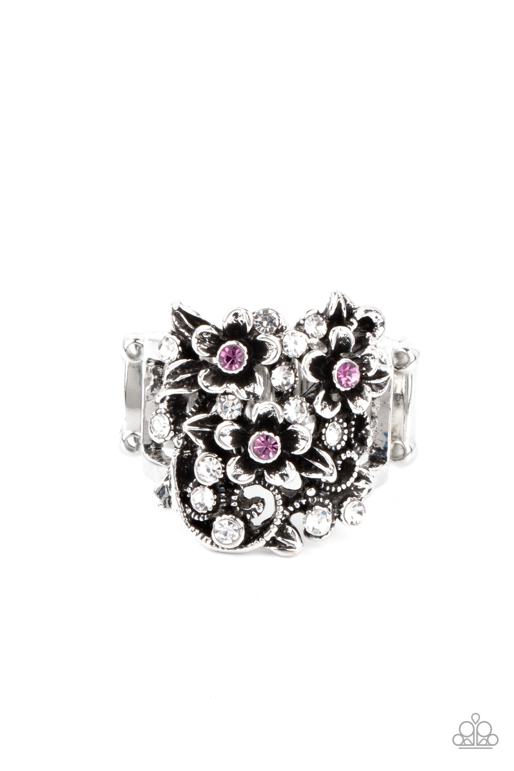 Perfectly Perennial - purple - Paparazzi ring