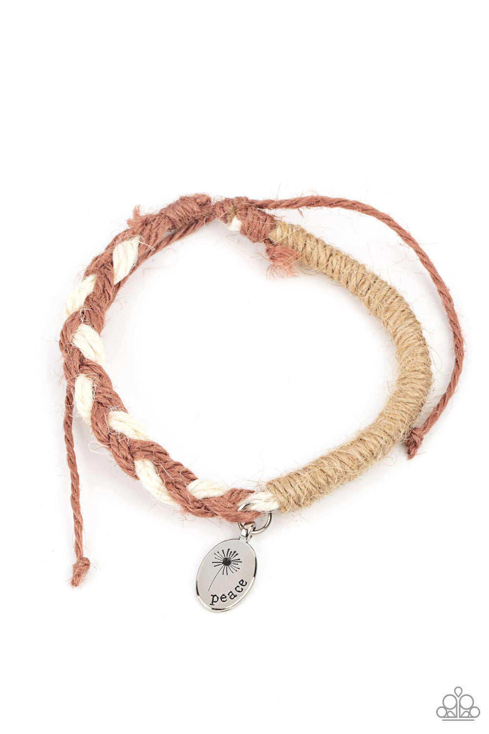 Perpetually Peaceful - brown - Paparazzi bracelet