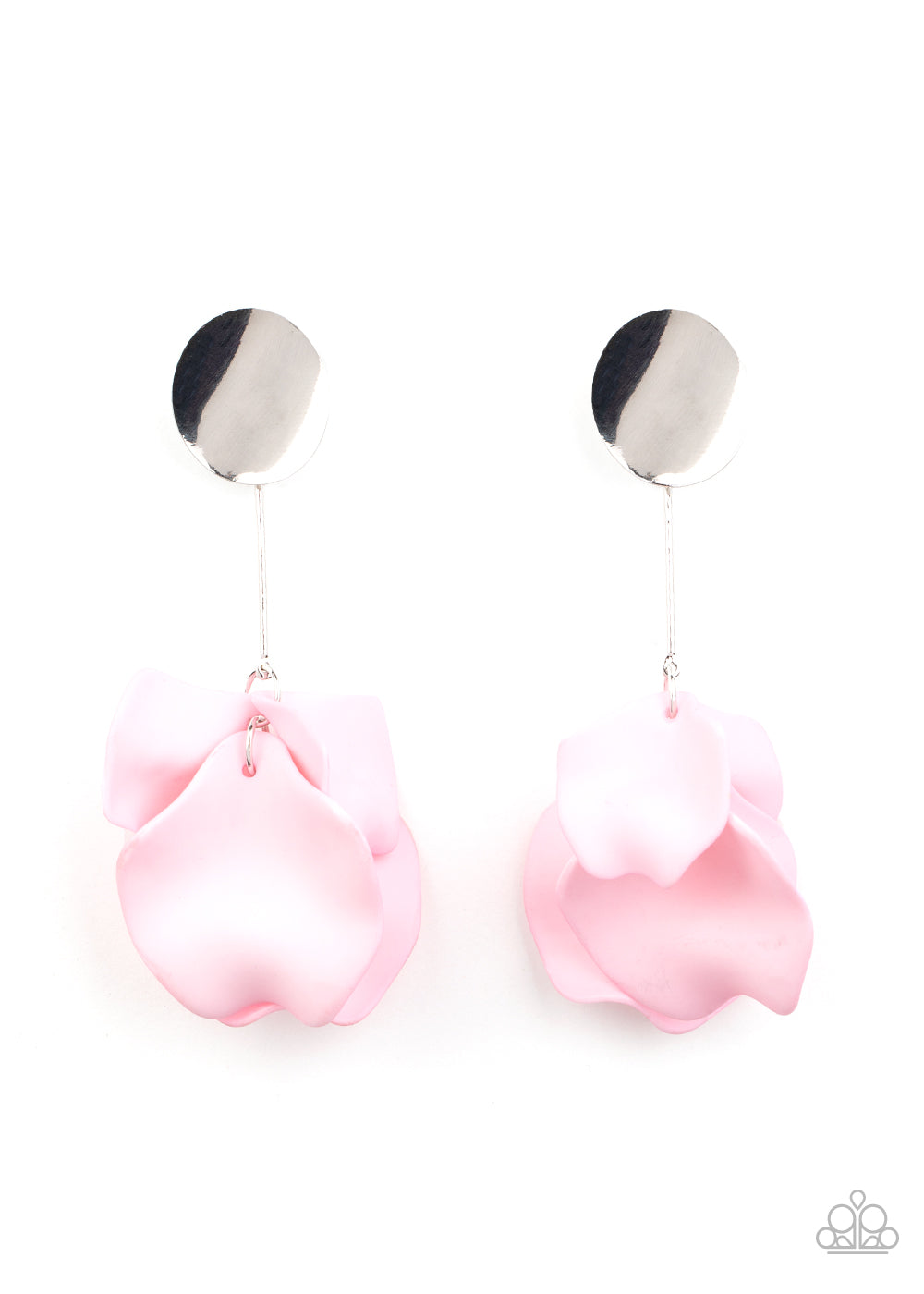 Petal Pathways - pink - Paparazzi earrings
