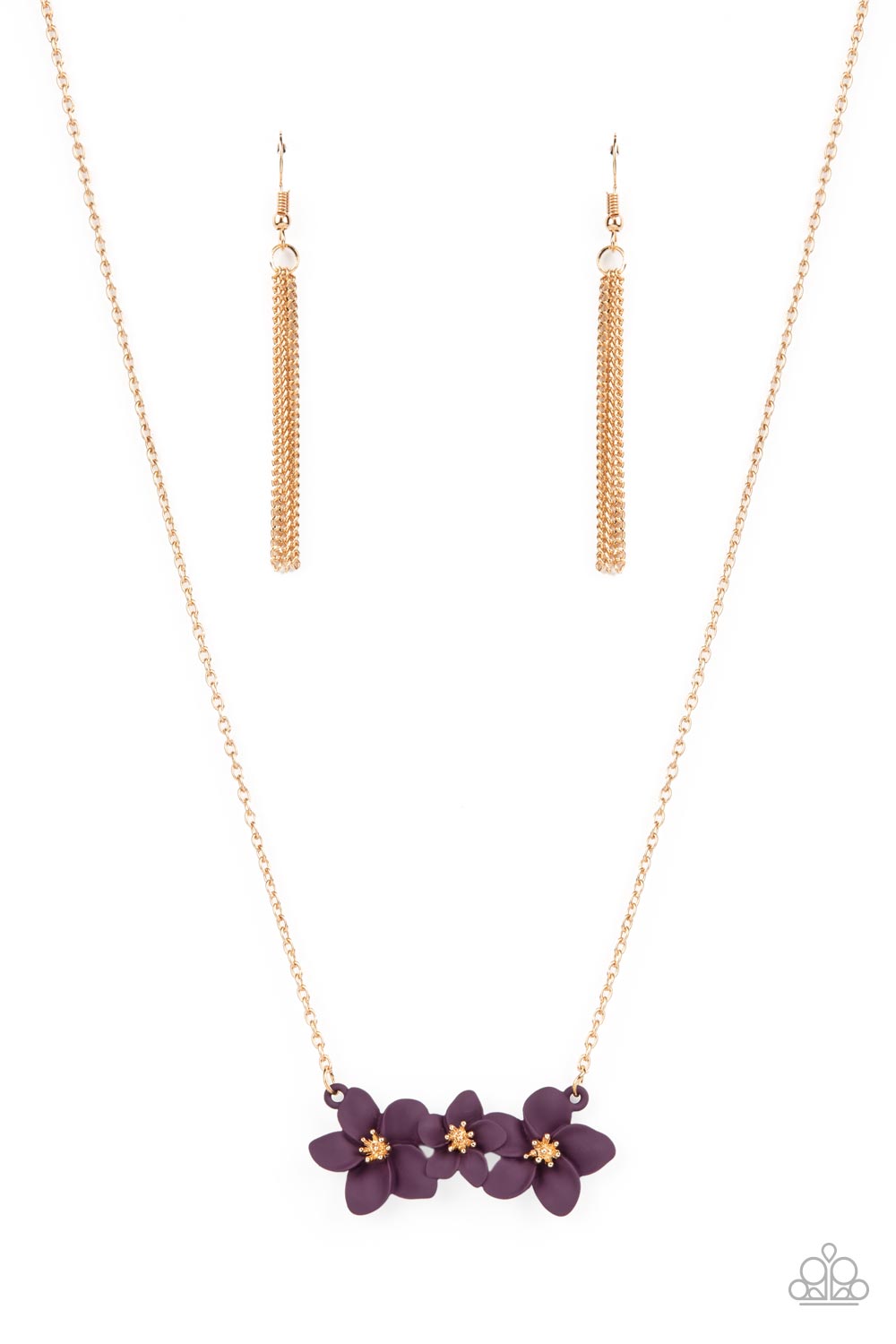 Petunia Picnic - purple - Paparazzi necklace