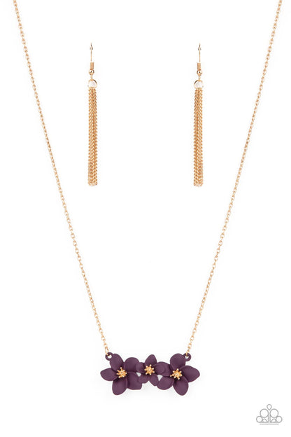 Petunia Picnic - purple - Paparazzi necklace