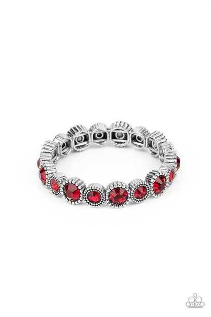 Phenomenally Perennial - red - Paparazzi bracelet