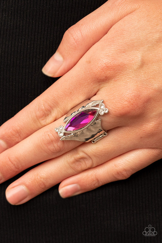 Planetary Paradise - pink - Paparazzi ring
