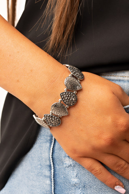 Playing Favorites - silver - Paparazzi bracelet