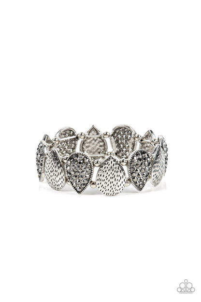 Playing Favorites - silver - Paparazzi bracelet