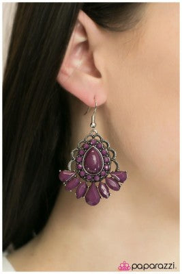 Plum Perfection - Paparazzi earrings