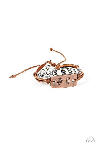 Poncho Paradise - black - Paparazzi bracelet