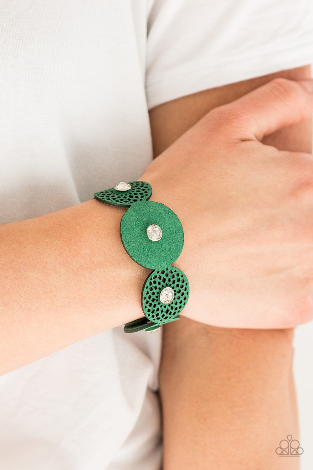 Poppin Popstar - green - Paparazzi bracelet