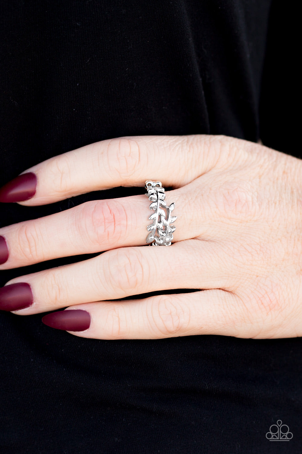 Port Vine - silver - Paparazzi ring