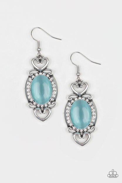 Port Royal Princess - blue - Paparazzi earrings