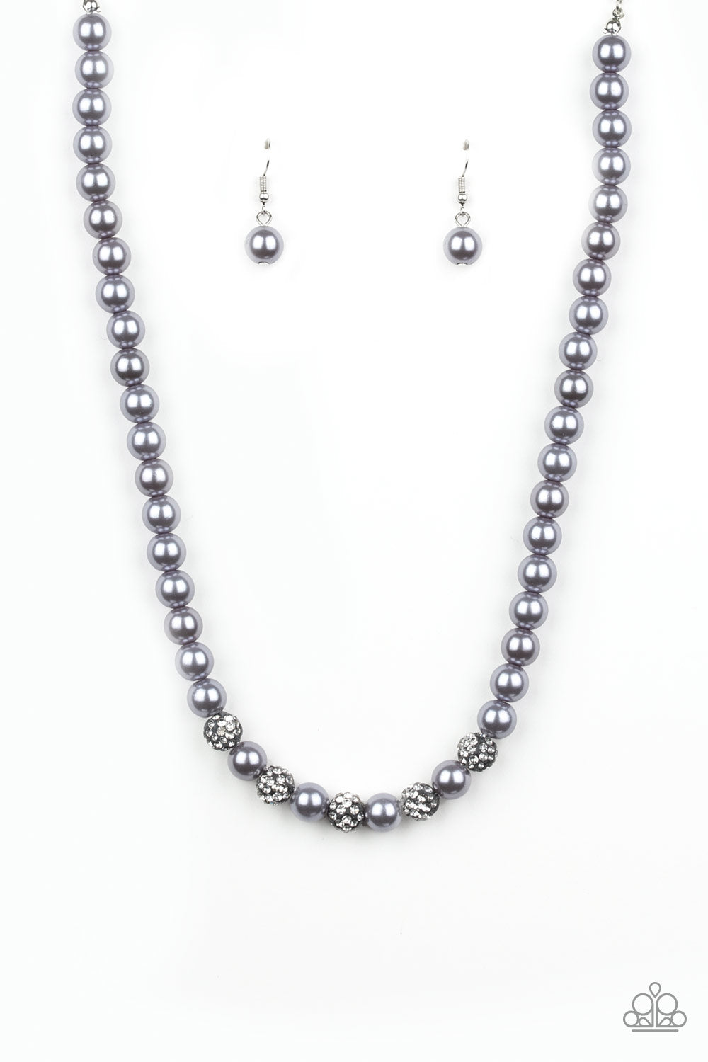 Posh Boss - silver - Paparazzi necklace