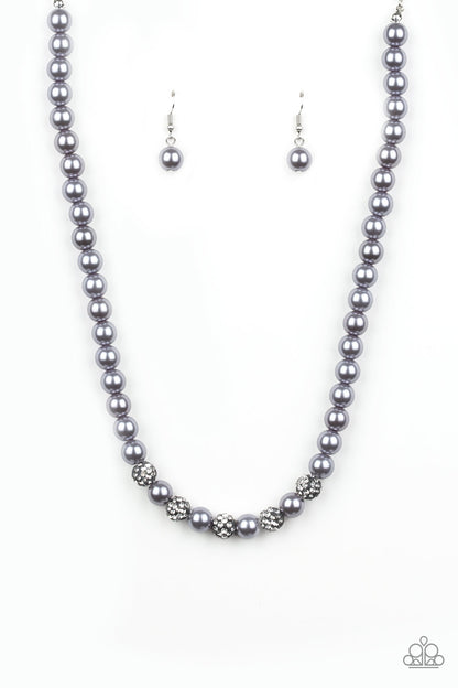 Posh Boss - silver - Paparazzi necklace