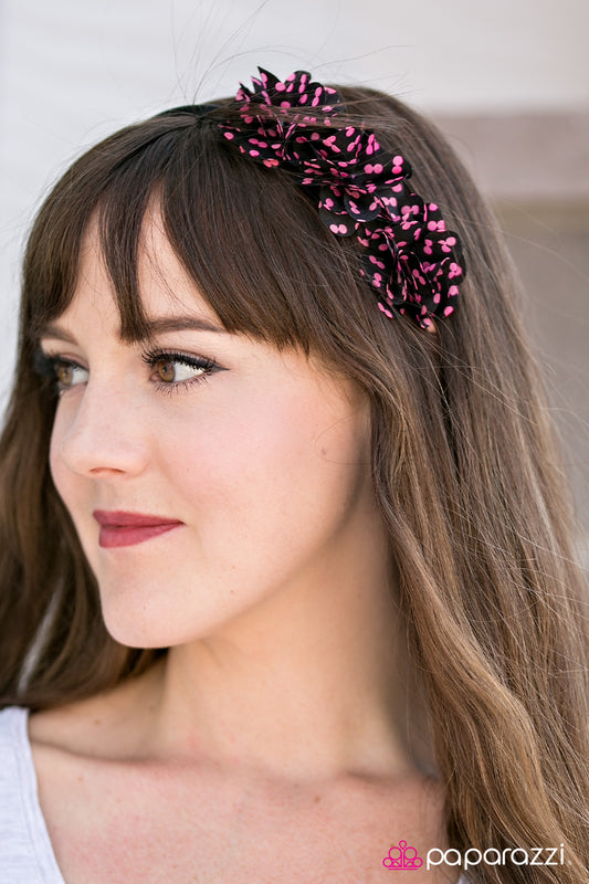 Poshly Polka - Paparazzi headband