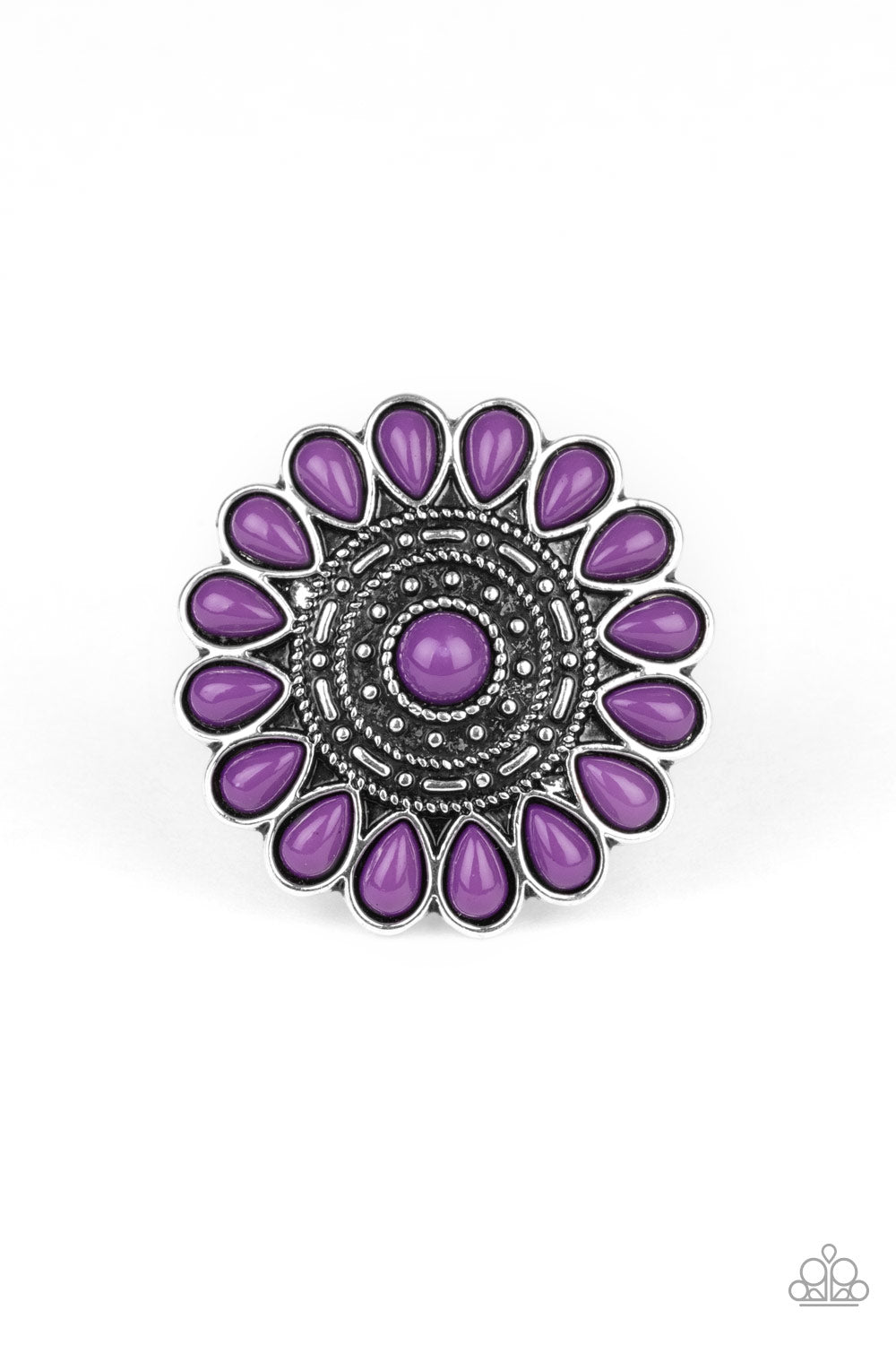 Posy Paradise - purple - Paparazzi ring