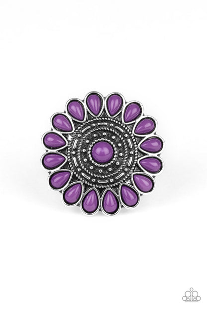 Posy Paradise - purple - Paparazzi ring