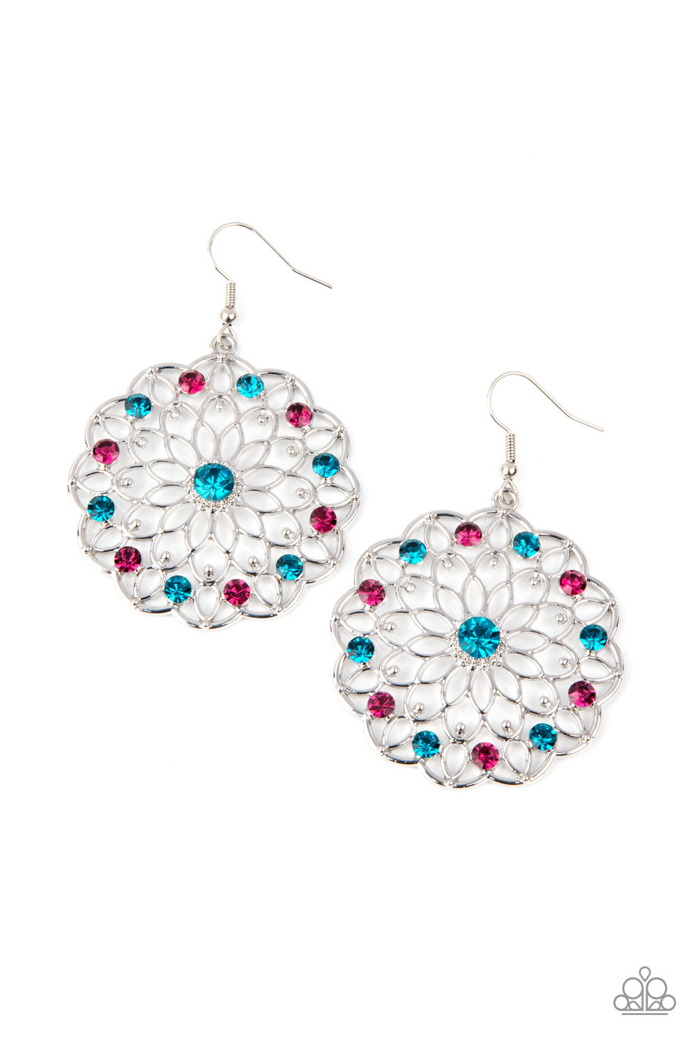 Posy Proposal - multi - Paparazzi earrings