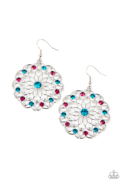 Posy Proposal - multi - Paparazzi earrings