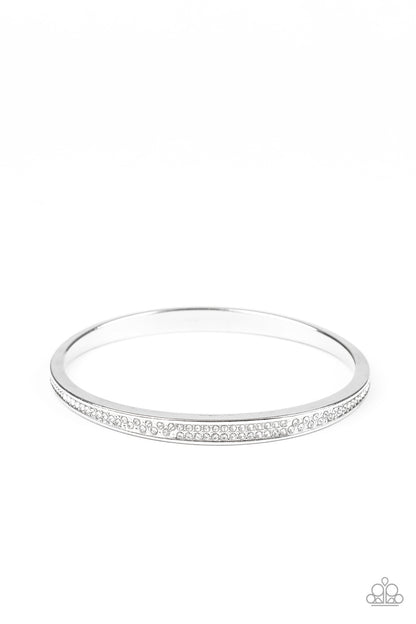 Power Move - white - Paparazzi bracelet