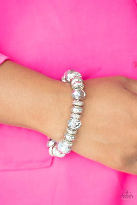 Power Pose - silver - Paparazzi bracelet