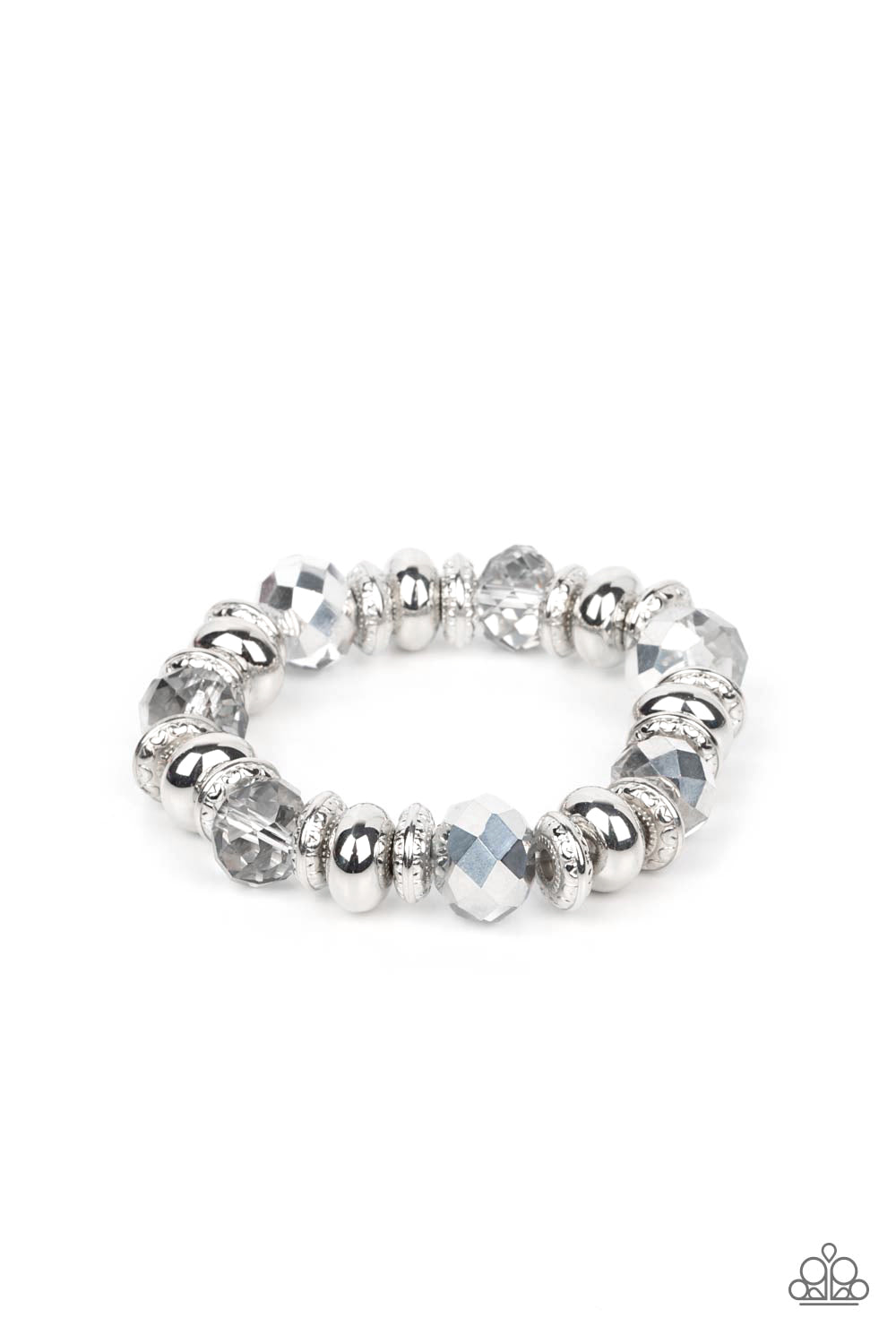 Power Pose - silver - Paparazzi bracelet