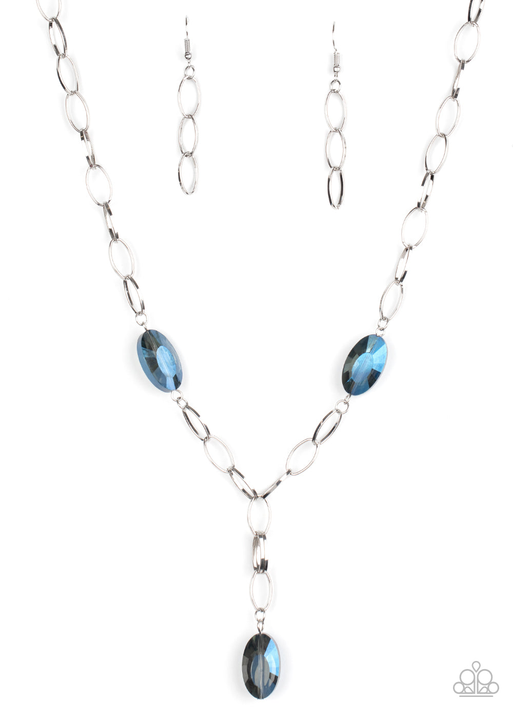 Power Up - blue - Paparazzi necklace