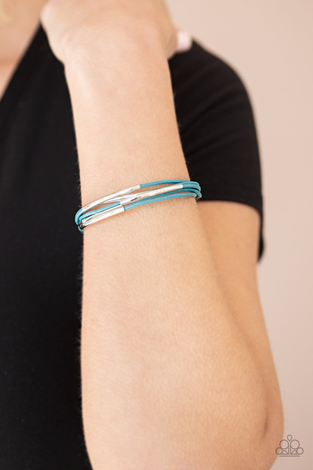 Power Cord-blue-Paparazzi bracelet