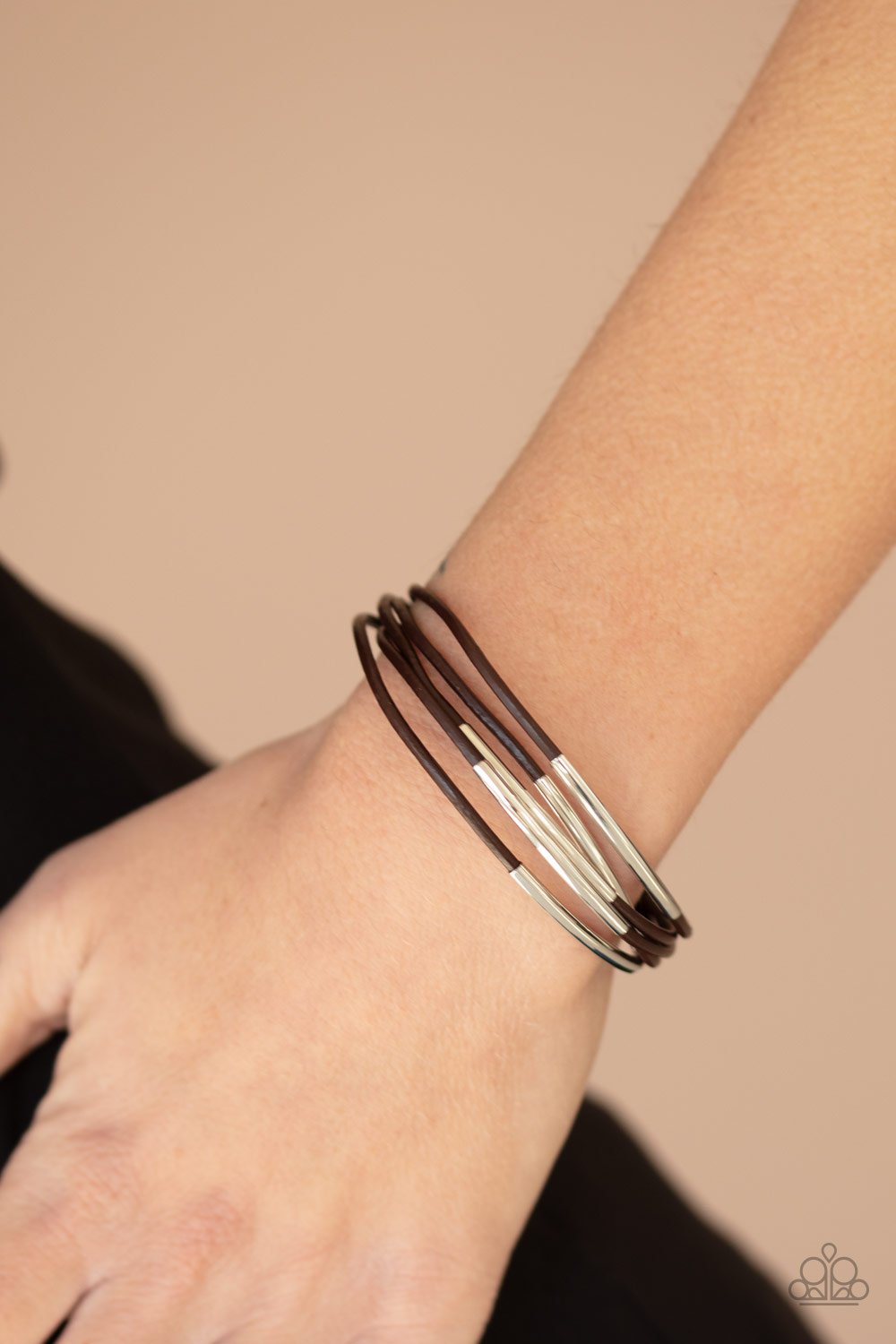 Power Cord-brown-Paparazzi bracelet