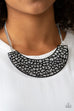 Powerful prowl black necklace Clearance
