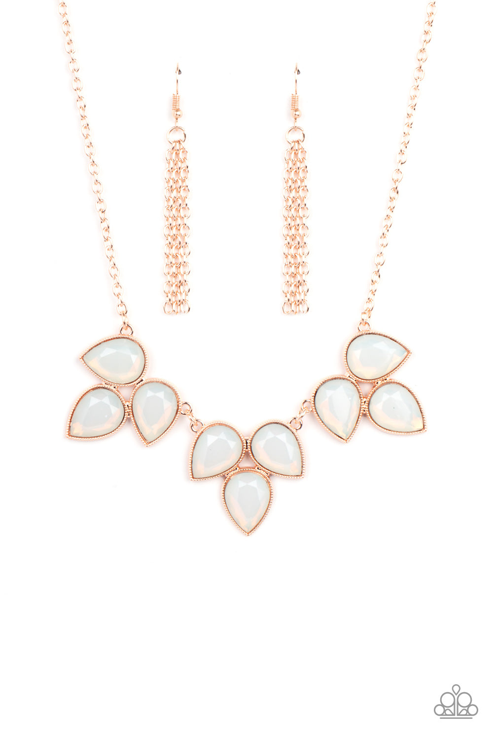 Prairie Fairytale - rose gold - Paparazzi necklace