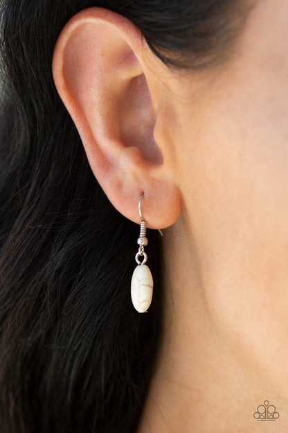 Prairie Goddess - white - Paparazzi necklace