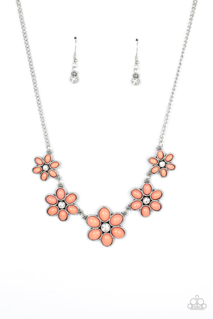 Prairie Party - orange - Paparazzi necklace