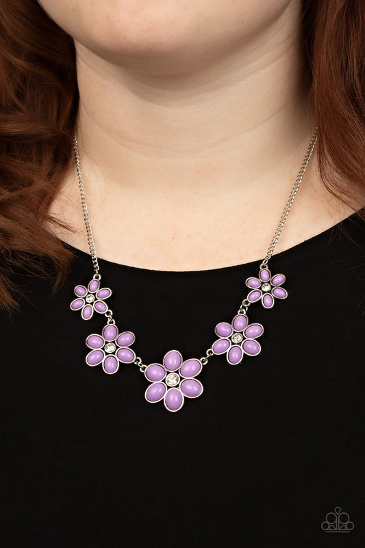 Prairie Party - purple - Paparazzi necklace