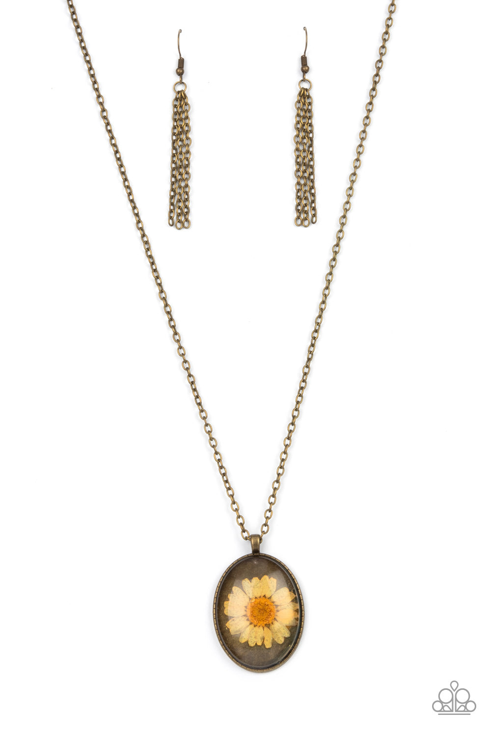 Prairie Passion - orange - Paparazzi necklace