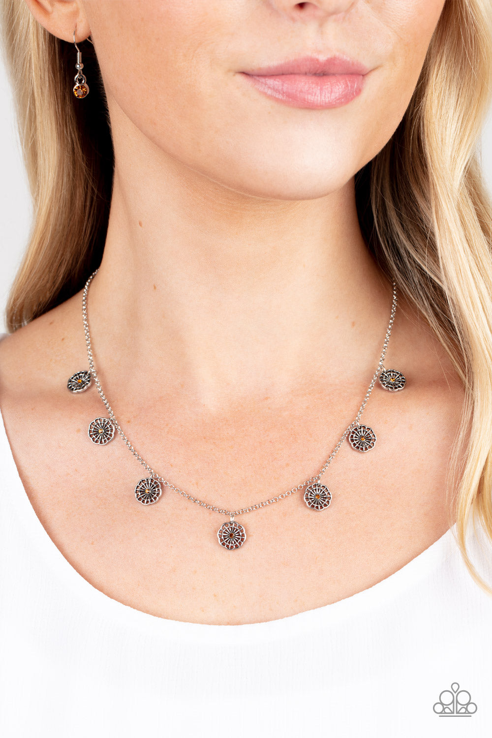 Prairie Perennial - brown - Paparazzi necklace