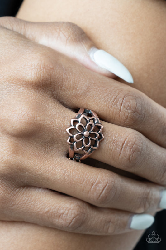 Prana Paradise - copper - Paparazzi ring