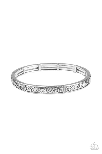 Precisely Petite - silver - Paparazi bracelet