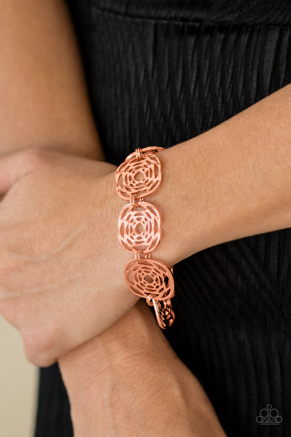 Prehistoric Posh - copper - Paparazzi bracelet