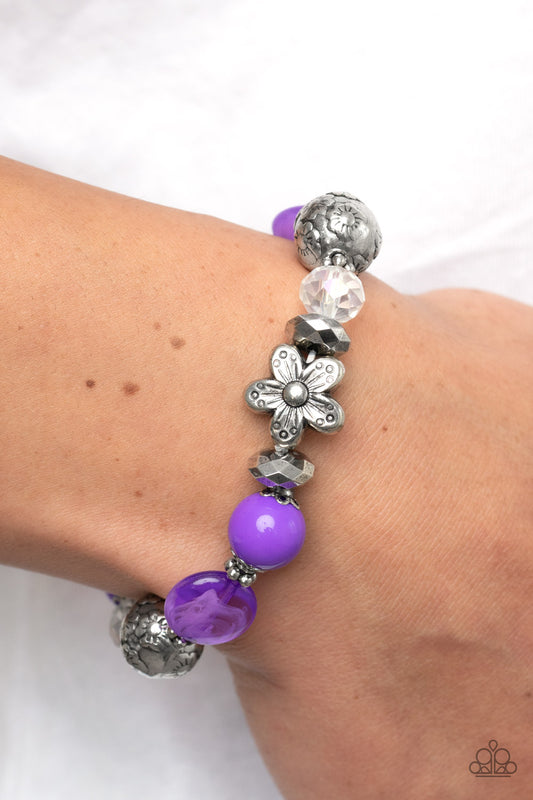 Pretty Persuasion - purple - Paparazzi bracelet