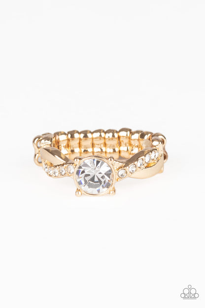 Prim and Proper - gold - Paparazzi ring