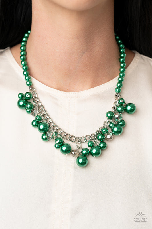 Prim and POLISHED - green - Paparazzi necklace