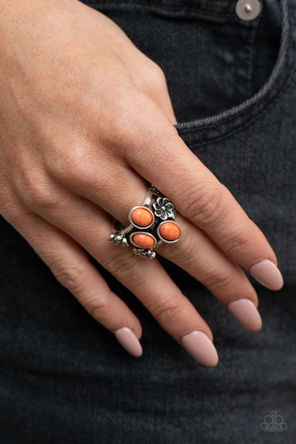 Primitive Paradise - orange - Paparazzi ring