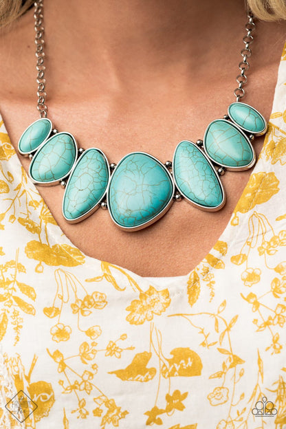 Primitive-blue-Paparazzi necklace